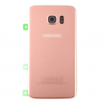 Galinis dangtelis skirtas Samsung G935F S7 Edge / Rose Gold / (su kameros stikliuku) HQ