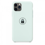 Dėklas "Silicone Case" skirtas iPhone 11 Pro Max / Seafoam / su įpakavimu