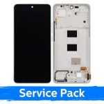 Xiaomi Redmi Note 14 5G / Poco M7 Pro 5G &uuml;hilduv LCD-ekraan koos raamiga / korallroheline / (hoolduskomplekt)