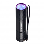 Wozinsky WLD-9L taskulamp UV, IP65, j&auml;lgede tuvastamiseks &ndash; must