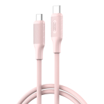 XO kaabel NB-Q265B PD USB-C - USB-C 1,0m 60W, roosa
