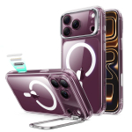 ESR Classic Hybrid Kickstand MagSafe &uuml;mbris mudelitele iPhone 18 Pro Max / 17 Pro Max, l&auml;bipaistev