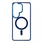 COLOR EDGE MAG COVER magnetinis dėklas telefonui, suderinamas su MagSafe, skirtas SAMSUNG S26 Ultra, tamsiai mėlynas