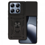 Slide Camera Armor dėklas telefonui Xiaomi 14T juodas
