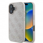 GUESS &uuml;mbris jaoks IPHONE 16 Plus GUHCP16MG4GFPI (PU 4G Classic) roosa