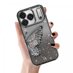 Tel Protect Butterfly Water &Uuml;mbris jaoks Iphone 17 Pro Max silver