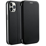 Beline Knygutės dėklas Magnetic iPhone 15 Pro 6,1" juodas