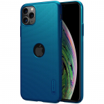 Nillkin Super Frosted Shield &uuml;mbris seadmele Apple iPhone 11 Pro Max, logoavaga, paabulinnusinine