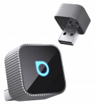 Audio adapteris Car OTTOCAST Mini Cube T2 (CarPlay Android auto) sidabrinis