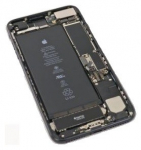 Galinis dangtelis iPhone 7 Plus Jet Black pilnas su &scaron;leifais originalus (used Grade C)