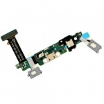 Charging Port &Uuml;hildub Samsung G920 S6 Koos Flex / Plata OEM