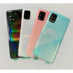 Tagakaas &Uuml;hildub Samsung A715 A71 / Prism Crush Must / (koos camera lens) HQ