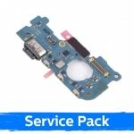 Charging Port &Uuml;hildub Samsung A336 A36 Koos Flex / Plata original (Service Pack)