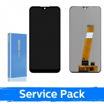 Ekranas skirtas Samsung A015M A01 / M015 M01 juodas (in Service Pack box)(NoFrame version)