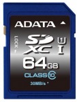 M&auml;lukaart SDXC 64GB Class10 Adata