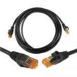 CAT6e UTP v&otilde;rgu patchcord kaabel 8P8C must 2m
