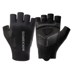 Rockbros jalgrattakindad kevadeks, suveks ja s&uuml;giseks, l&uuml;hikeste s&otilde;rmedega, suurus: M - mustad