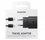 Laadija originaal Samsung Super Fast Charging (Type-C) EP-TA800XBEGWW (25W) must + type-C kaabel karbis