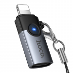 Adapter OTG Lightning - USB C Hoco 2A UA46A hall