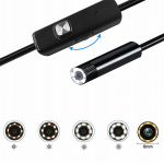 Endoskoobi kaamera 2m l&auml;&auml;ts 8/7/5.5mm USB-C/Micro-USB LTC