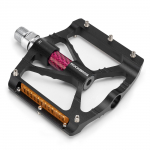 Rockbros K307PT helkuritega alumiiniumist jalgratta platvormpedaalid &ndash; mustad