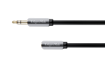 Kruger&Matz 3,5 mm stereo pikenduskaabel, pistik&ndash;pesa, 3,0 m