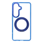 Case for Samsung S26 Frame Circle Stand compatible with MagSafe navy blue