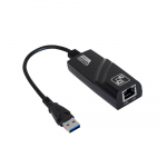Akyga adapteris (m) su kabeliu AK-AD-31 tinklo kortelė USB A (m) / RJ45 (f) 10/100/1000 ver. 3.0 15 cm