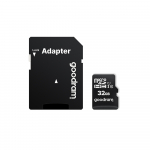 Memory card Goodram microSD 32Gb (class 10) + SD adapter
