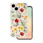 Glow Glam &uuml;mbris jaoks iPhone 12 6,1" valge