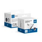 sinine STAR travel adapter GO TO Europe (Type E) 16A valge