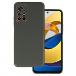 TEL PROTECT Luxury dėklas telefonui Xiaomi Redmi Note 11 5G/Note 11S 5G/Poco M4 Pro 5G grafitas