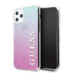 Guess GUHCN58PCUGLPBL iPhone 11 Pro roosa sinine/roosa sinine k&otilde;va &uuml;mbris Glitter Gradient