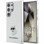 Karl Lagerfeld IML Choupette &uuml;mbris jaoks Samsung Galaxy S24 Ultra - l&auml;bipaistev