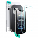 ESR UltraFit Karastatud klaas 2-pack &uuml;mbris jaoks iPhone 13 / 13 Pro / 14 / 16e