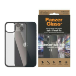 PanzerGlass ClearCase antibacterial &uuml;mbris jaoks iPhone 14 Plus / 15 Plus - l&auml;bipaistev and must