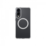 AmazingThing Minimal Mag Case with Magnetic Ring for Samsung Galaxy S25 Edge - Transparent