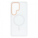 GO ORANGE deklas suderinamas su MagSafe SAMSUNG S26 Ultra skaidrus