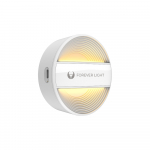 LED Night Lamp round PURE FLC-20 ALMA PIR valge 500mAh Forever Light