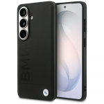 BMW Leather Hot Stamp MagSafe &Uuml;mbris for Samsung Galaxy S26 - must