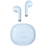 USAMS Ausinės Bluetooth 5.3 TWS Rhymbo Series belaidės mėlynas BHUYO03 (US-YO17)