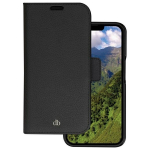 Dėklas dbramante 1928 New York 2w1 Wallet iPhone 14 juodas