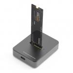 SSD &uuml;he pesaga dokijaam M.2 SATA/NVME, USB-A, USB-C
