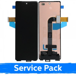 LCD Ekraan &Uuml;hildub Samsung F916 Z Fold2 (OUTER) Must (Service Pack)