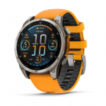 Nutikell Garmin Fenix 8 Sapphire oranž