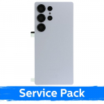 Tagakaas &uuml;hilduv Samsung S938 S25 Ultra / Titanium valge h&otilde;bedane / (Service Pack)