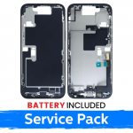 Apple iPhone 16 Pro Max keskkere korpus + aku / Must titaan / (Hoolduspackett)