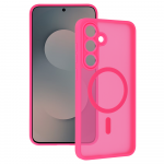 Tel Protect Aura Matte Magsafe &uuml;mbris Samsung Galaxy S25 FE, erkroosa