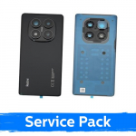 Back Cover Compatible With Xiaomi Redmi Note 14 Pro 4G / Midnight Black / (Service Pack)