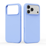 DUX DUCIS case PIEL LIQUID SILICONE compatible with MagSafe for iPhone 18 Pro/17 Pro light blue